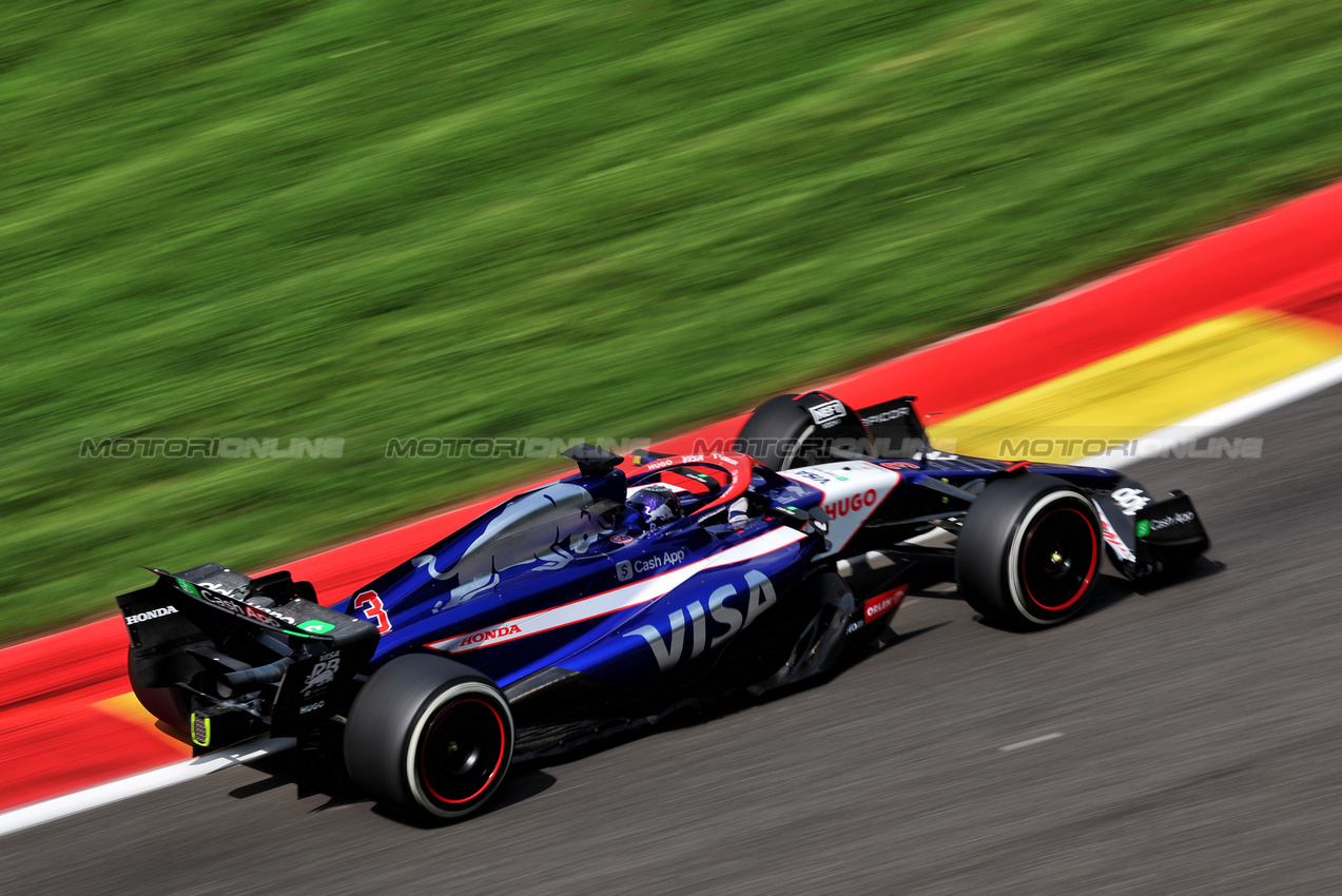 GP BELGIO, Daniel Ricciardo (AUS) RB VCARB 01.

26.07.2024. Formula 1 World Championship, Rd 14, Belgian Grand Prix, Spa Francorchamps, Belgium, Practice Day.

- www.xpbimages.com, EMail: requests@xpbimages.com © Copyright: Rew / XPB Images