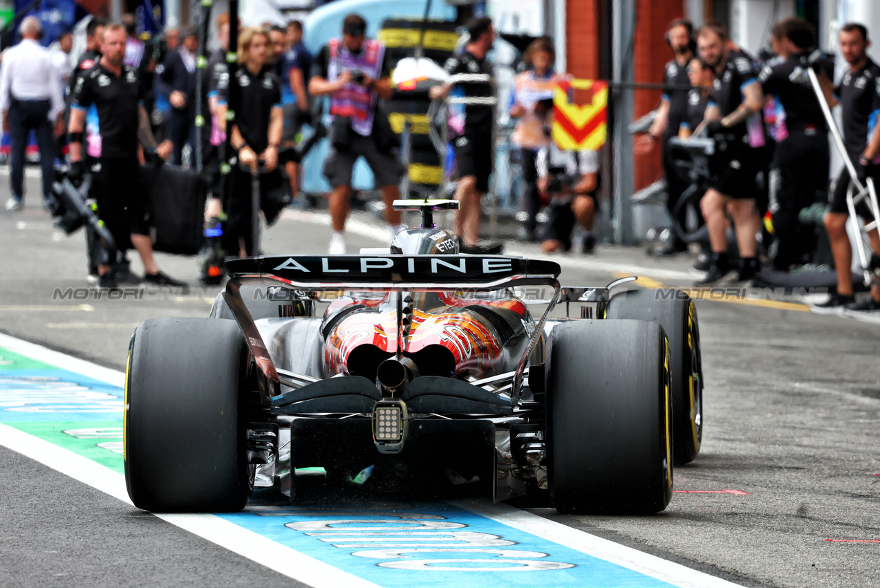 GP BELGIO, Pierre Gasly (FRA) Alpine F1 Team A524.

26.07.2024. Formula 1 World Championship, Rd 14, Belgian Grand Prix, Spa Francorchamps, Belgium, Practice Day.

- www.xpbimages.com, EMail: requests@xpbimages.com © Copyright: Charniaux / XPB Images