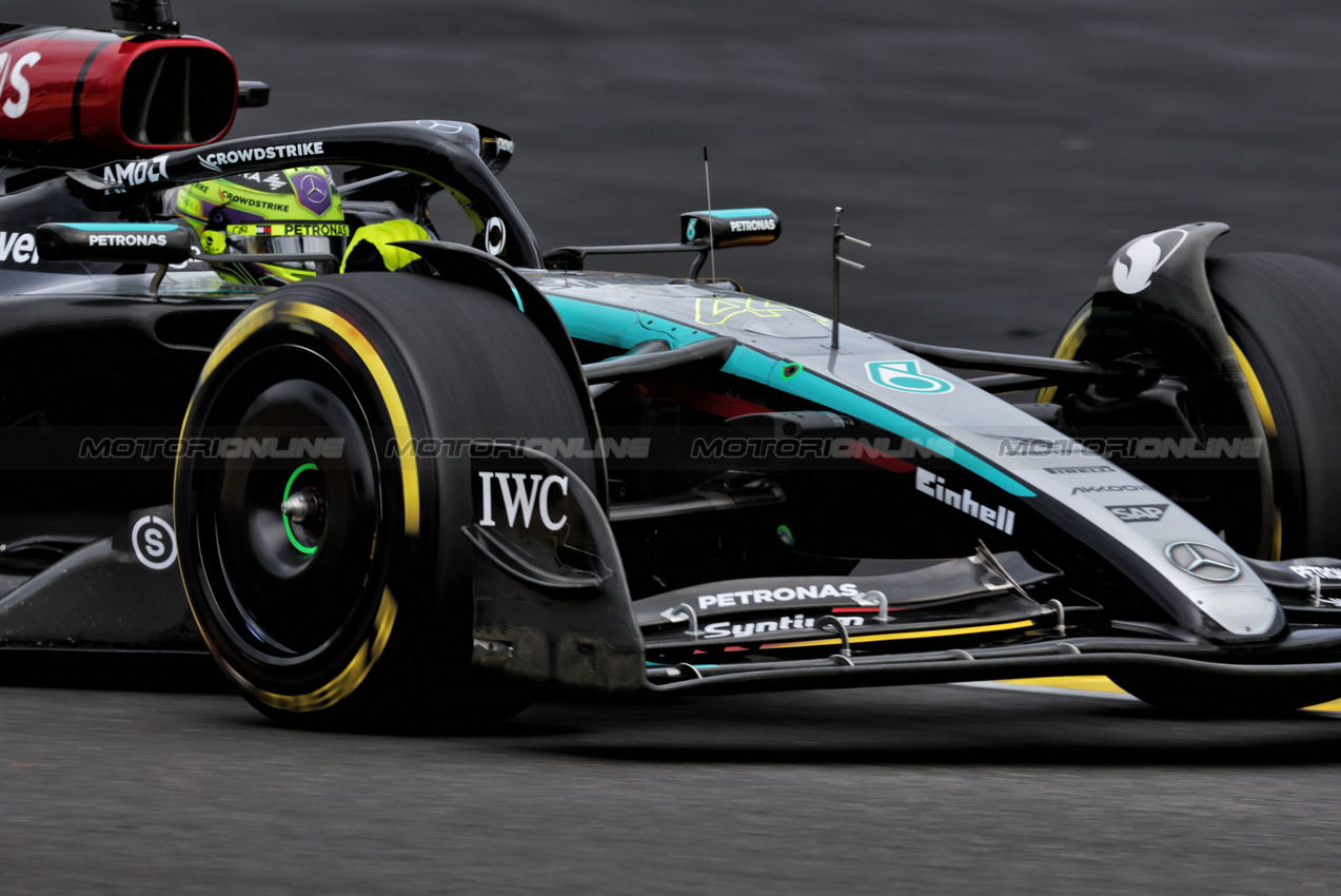 GP BELGIO, Lewis Hamilton (GBR) Mercedes AMG F1 W15.

26.07.2024. Formula 1 World Championship, Rd 14, Belgian Grand Prix, Spa Francorchamps, Belgium, Practice Day.

- www.xpbimages.com, EMail: requests@xpbimages.com © Copyright: Bearne / XPB Images