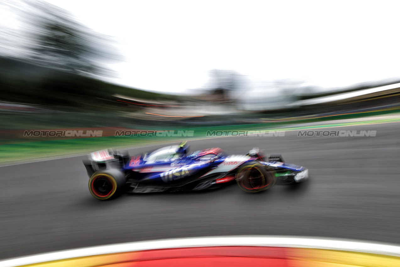 GP BELGIO, Yuki Tsunoda (JPN) RB VCARB 01.

26.07.2024. Formula 1 World Championship, Rd 14, Belgian Grand Prix, Spa Francorchamps, Belgium, Practice Day.

- www.xpbimages.com, EMail: requests@xpbimages.com © Copyright: Bearne / XPB Images