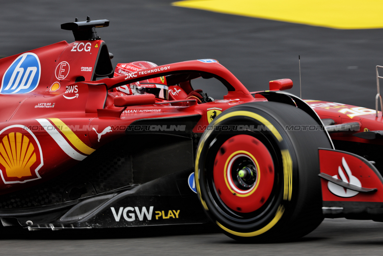 GP BELGIO, Charles Leclerc (MON) Ferrari SF-24.

26.07.2024. Formula 1 World Championship, Rd 14, Belgian Grand Prix, Spa Francorchamps, Belgium, Practice Day.

- www.xpbimages.com, EMail: requests@xpbimages.com © Copyright: Bearne / XPB Images