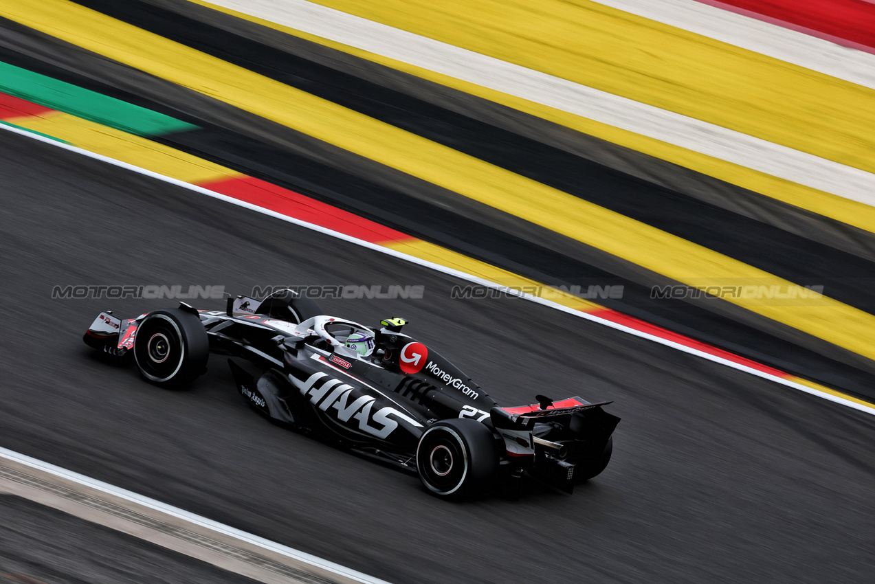 GP BELGIO, Nico Hulkenberg (GER) Haas VF-24.

26.07.2024. Formula 1 World Championship, Rd 14, Belgian Grand Prix, Spa Francorchamps, Belgium, Practice Day.

- www.xpbimages.com, EMail: requests@xpbimages.com © Copyright: Moy / XPB Images