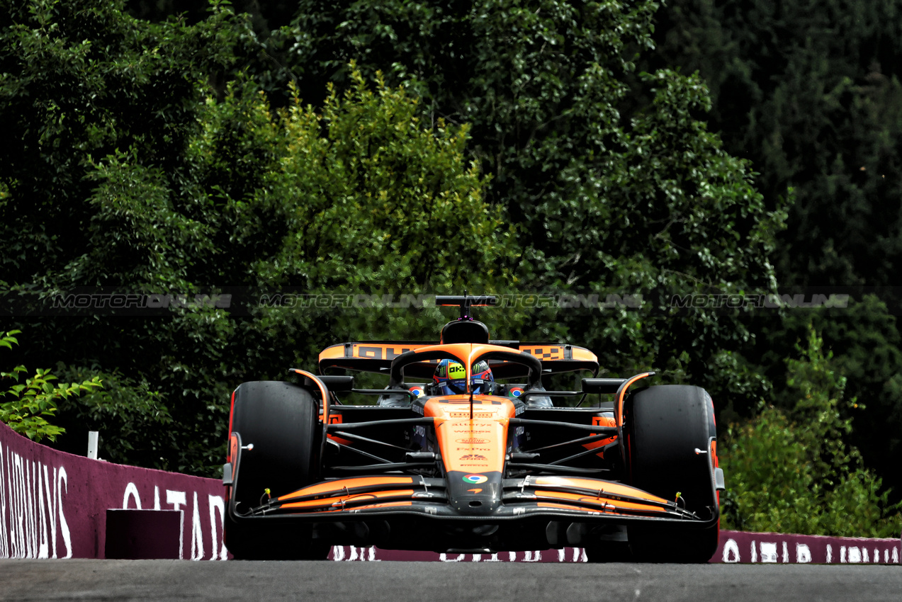 GP BELGIO, Oscar Piastri (AUS) McLaren MCL38.

26.07.2024. Formula 1 World Championship, Rd 14, Belgian Grand Prix, Spa Francorchamps, Belgium, Practice Day.

- www.xpbimages.com, EMail: requests@xpbimages.com © Copyright: Charniaux / XPB Images