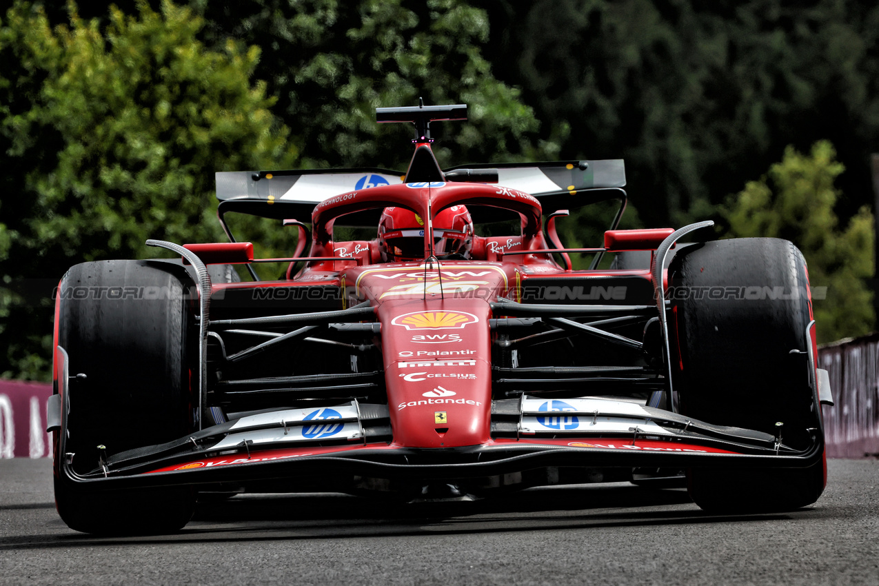 GP BELGIO, Charles Leclerc (MON) Ferrari SF-24.

26.07.2024. Formula 1 World Championship, Rd 14, Belgian Grand Prix, Spa Francorchamps, Belgium, Practice Day.

- www.xpbimages.com, EMail: requests@xpbimages.com © Copyright: Charniaux / XPB Images