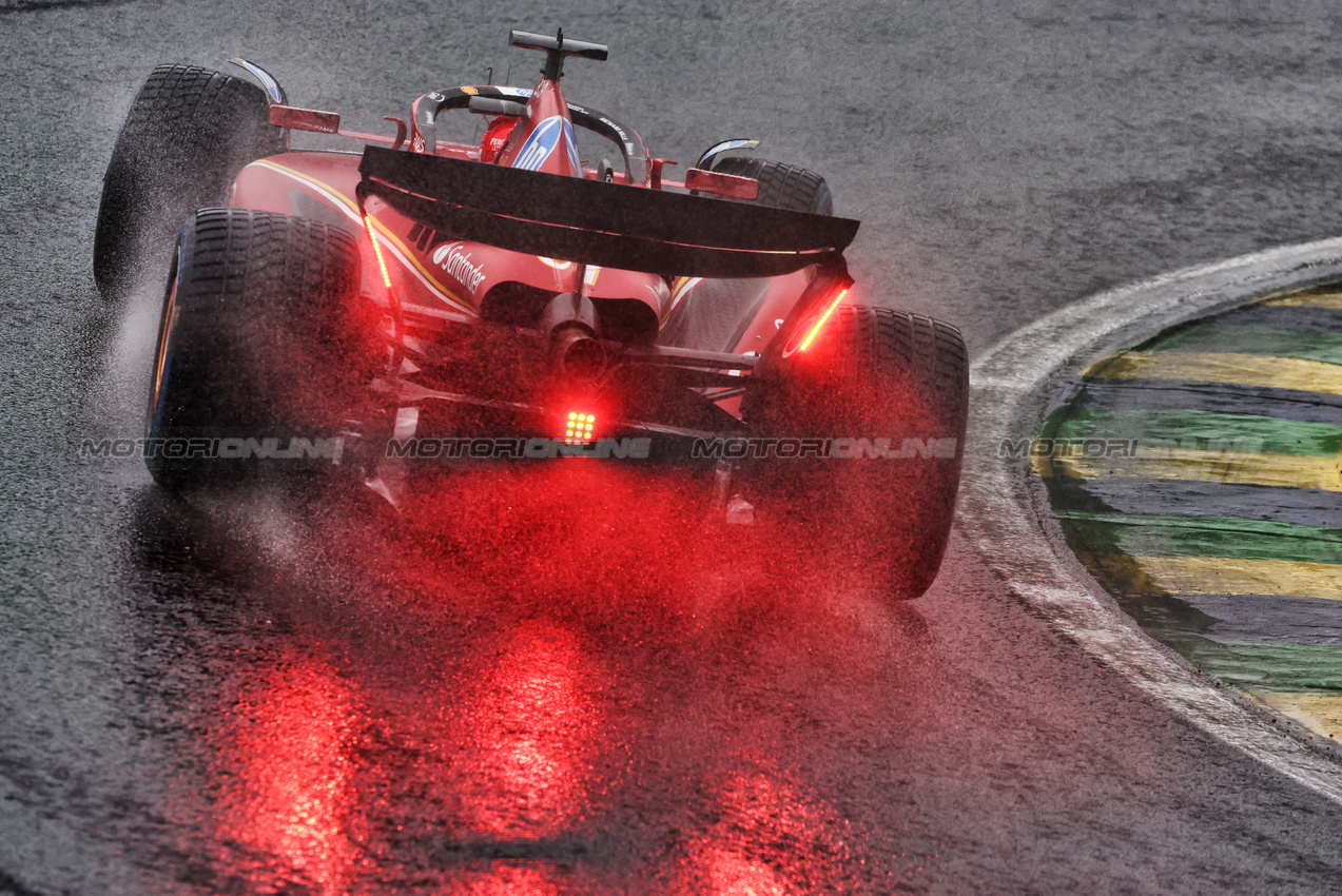 GP BRASILE, Charles Leclerc (MON) Ferrari SF-24.

03.11.2024. Formula 1 World Championship, Rd 21, Brazilian Grand Prix, Sao Paulo, Brazil, Gara Day.

 - www.xpbimages.com, EMail: requests@xpbimages.com © Copyright: Coates / XPB Images