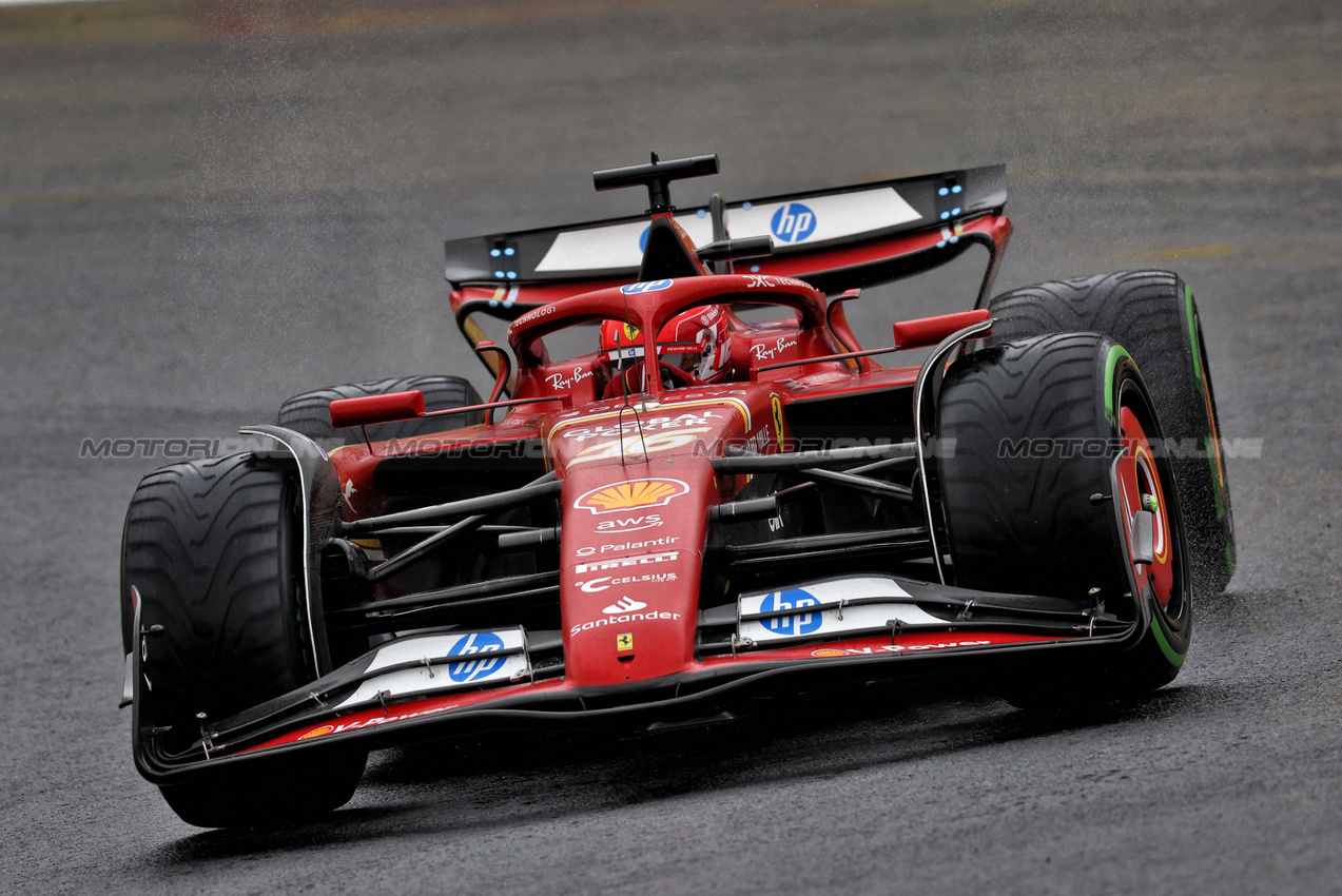 GP BRASILE, Charles Leclerc (MON) Ferrari SF-24.

03.11.2024. Formula 1 World Championship, Rd 21, Brazilian Grand Prix, Sao Paulo, Brazil, Gara Day.

 - www.xpbimages.com, EMail: requests@xpbimages.com © Copyright: Coates / XPB Images