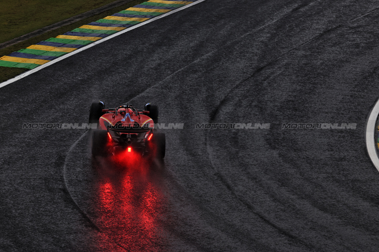 GP BRASILE, Charles Leclerc (MON) Ferrari SF-24.

03.11.2024. Formula 1 World Championship, Rd 21, Brazilian Grand Prix, Sao Paulo, Brazil, Gara Day.

 - www.xpbimages.com, EMail: requests@xpbimages.com © Copyright: Coates / XPB Images