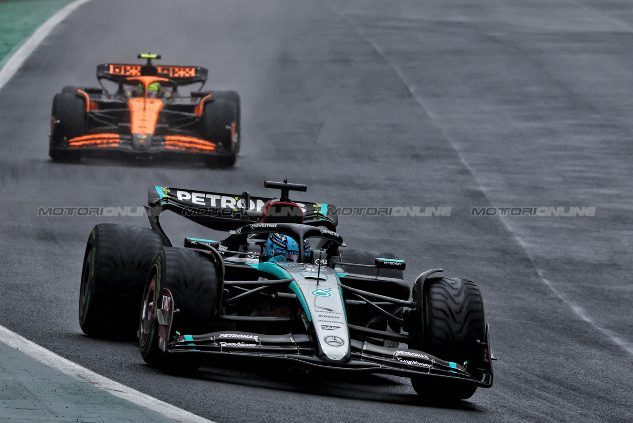 GP BRASILE, George Russell (GBR) Mercedes AMG F1 W15.

03.11.2024. Formula 1 World Championship, Rd 21, Brazilian Grand Prix, Sao Paulo, Brazil, Gara Day.

- www.xpbimages.com, EMail: requests@xpbimages.com © Copyright: Charniaux / XPB Images