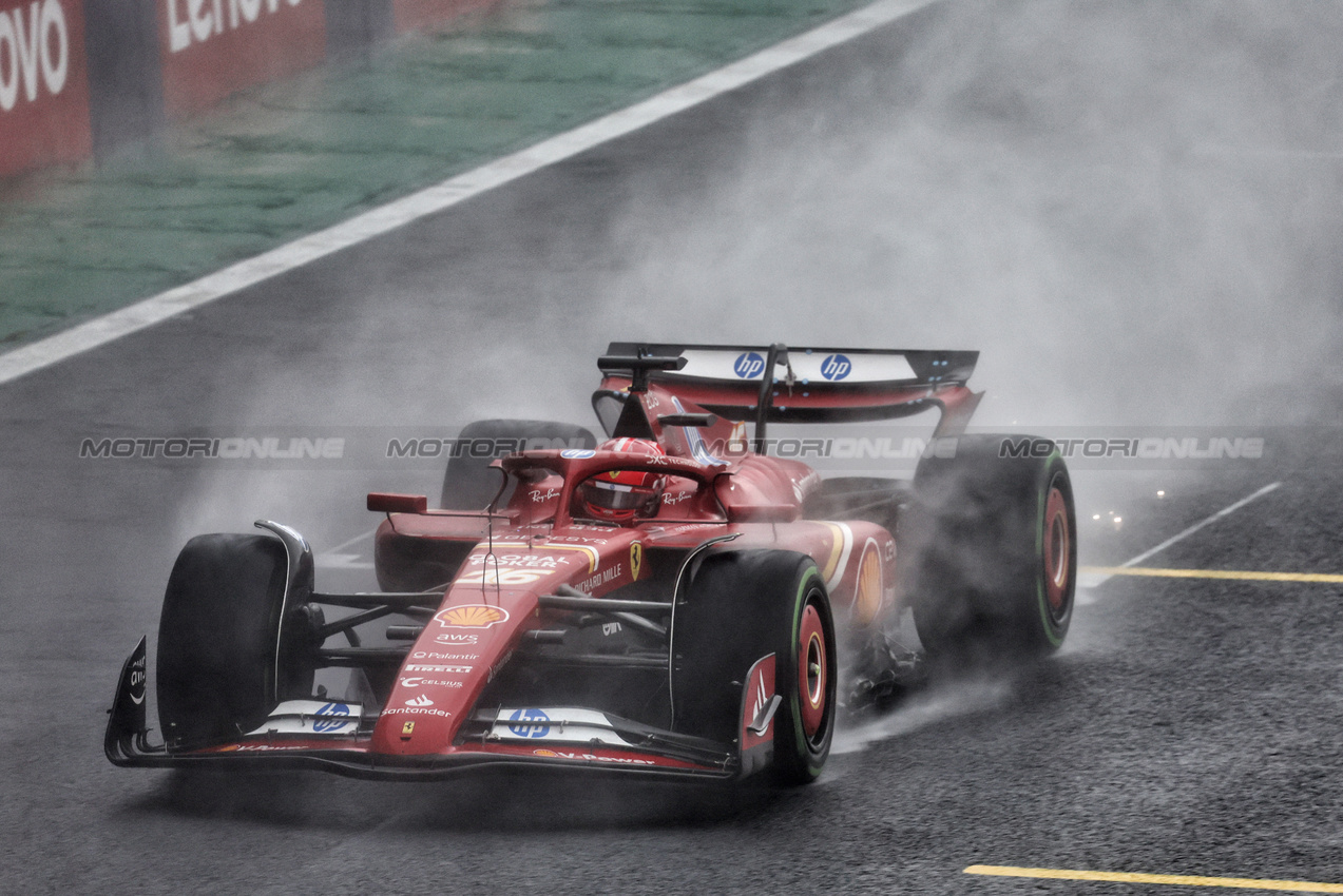 GP BRASILE, Charles Leclerc (MON) Ferrari SF-24.

03.11.2024. Formula 1 World Championship, Rd 21, Brazilian Grand Prix, Sao Paulo, Brazil, Gara Day.

- www.xpbimages.com, EMail: requests@xpbimages.com © Copyright: Batchelor / XPB Images