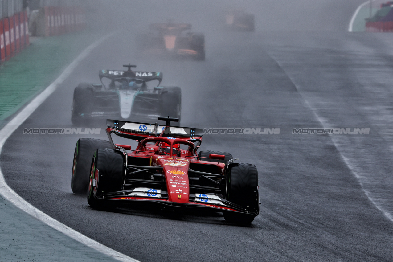 GP BRASILE, Charles Leclerc (MON) Ferrari SF-24.

03.11.2024. Formula 1 World Championship, Rd 21, Brazilian Grand Prix, Sao Paulo, Brazil, Gara Day.

- www.xpbimages.com, EMail: requests@xpbimages.com © Copyright: Charniaux / XPB Images