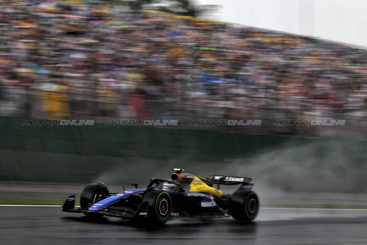 GP BRASILE, Franco Colapinto (ARG) Williams Racing FW46.

03.11.2024. Formula 1 World Championship, Rd 21, Brazilian Grand Prix, Sao Paulo, Brazil, Gara Day.

 - www.xpbimages.com, EMail: requests@xpbimages.com © Copyright: Coates / XPB Images