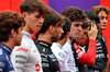 GP BRASILE, Oliver Bearman (GBR) Haas F1 Team Reserve Driver as the grid observes the national anthem.

03.11.2024. Formula 1 World Championship, Rd 21, Brazilian Grand Prix, Sao Paulo, Brazil, Gara Day.

- www.xpbimages.com, EMail: requests@xpbimages.com © Copyright: Batchelor / XPB Images