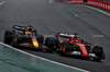 GP BRASILE, Max Verstappen (NLD) Red Bull Racing RB20 e Charles Leclerc (MON) Ferrari SF-24 battle for position.

03.11.2024. Formula 1 World Championship, Rd 21, Brazilian Grand Prix, Sao Paulo, Brazil, Gara Day.

- www.xpbimages.com, EMail: requests@xpbimages.com © Copyright: Charniaux / XPB Images