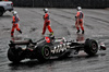 GP BRASILE, Nico Hulkenberg (GER) Haas VF-24 spins at turn 1, aided by marshals.

03.11.2024. Formula 1 World Championship, Rd 21, Brazilian Grand Prix, Sao Paulo, Brazil, Gara Day.

- www.xpbimages.com, EMail: requests@xpbimages.com © Copyright: Charniaux / XPB Images