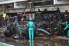 GP BRASILE, Lewis Hamilton (GBR) Mercedes AMG F1 W15 makes a pit stop.

03.11.2024. Formula 1 World Championship, Rd 21, Brazilian Grand Prix, Sao Paulo, Brazil, Gara Day.

- www.xpbimages.com, EMail: requests@xpbimages.com © Copyright: Batchelor / XPB Images