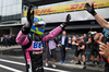 GP BRASILE, Esteban Ocon (FRA) Alpine F1 Team celebrates his second position in parc ferme.

03.11.2024. Formula 1 World Championship, Rd 21, Brazilian Grand Prix, Sao Paulo, Brazil, Gara Day.

- www.xpbimages.com, EMail: requests@xpbimages.com © Copyright: Price / XPB Images