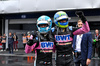 GP BRASILE, (L to R): Pierre Gasly (FRA) Alpine F1 Team celebrates his third position with second placed team mate Esteban Ocon (FRA) Alpine F1 Team in parc ferme.

03.11.2024. Formula 1 World Championship, Rd 21, Brazilian Grand Prix, Sao Paulo, Brazil, Gara Day.

- www.xpbimages.com, EMail: requests@xpbimages.com © Copyright: Price / XPB Images