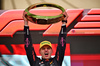 GP BRASILE, Gara winner Max Verstappen (NLD) Red Bull Racing celebrates on the podium.

03.11.2024. Formula 1 World Championship, Rd 21, Brazilian Grand Prix, Sao Paulo, Brazil, Gara Day.

- www.xpbimages.com, EMail: requests@xpbimages.com © Copyright: Price / XPB Images