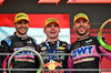 GP BRASILE, The podium (L to R): Esteban Ocon (FRA) Alpine F1 Team, second; Max Verstappen (NLD) Red Bull Racing, vincitore; Pierre Gasly (FRA) Alpine F1 Team, third.

03.11.2024. Formula 1 World Championship, Rd 21, Brazilian Grand Prix, Sao Paulo, Brazil, Gara Day.

- www.xpbimages.com, EMail: requests@xpbimages.com © Copyright: Price / XPB Images