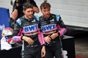 GP BRASILE, (L to R): Second placed Esteban Ocon (FRA) Alpine F1 Team with third placed team mate Pierre Gasly (FRA) Alpine F1 Team in parc ferme.

03.11.2024. Formula 1 World Championship, Rd 21, Brazilian Grand Prix, Sao Paulo, Brazil, Gara Day.

- www.xpbimages.com, EMail: requests@xpbimages.com © Copyright: Batchelor / XPB Images