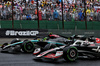 GP BRASILE, Lewis Hamilton (GBR) Mercedes AMG F1 W15 e Oliver Bearman (GBR) Haas VF-24 Reserve Driver battle for position.

03.11.2024. Formula 1 World Championship, Rd 21, Brazilian Grand Prix, Sao Paulo, Brazil, Gara Day.

 - www.xpbimages.com, EMail: requests@xpbimages.com © Copyright: Coates / XPB Images