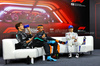 GP BRASILE, (L to R): George Russell (GBR) Mercedes AMG F1; Lando Norris (GBR) McLaren; e Yuki Tsunoda (JPN) RB, in the post qualifying FIA Press Conference.

03.11.2024. Formula 1 World Championship, Rd 21, Brazilian Grand Prix, Sao Paulo, Brazil, Gara Day.

- www.xpbimages.com, EMail: requests@xpbimages.com © Copyright: Charniaux / XPB Images