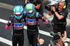 GP BRASILE, (L to R): Pierre Gasly (FRA) Alpine F1 Team celebrates his third position with second placed team mate Esteban Ocon (FRA) Alpine F1 Team in parc ferme.

03.11.2024. Formula 1 World Championship, Rd 21, Brazilian Grand Prix, Sao Paulo, Brazil, Gara Day.

 - www.xpbimages.com, EMail: requests@xpbimages.com © Copyright: Coates / XPB Images