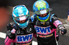 GP BRASILE, (L to R): Pierre Gasly (FRA) Alpine F1 Team celebrates his third position with second placed team mate Esteban Ocon (FRA) Alpine F1 Team in parc ferme.

03.11.2024. Formula 1 World Championship, Rd 21, Brazilian Grand Prix, Sao Paulo, Brazil, Gara Day.

 - www.xpbimages.com, EMail: requests@xpbimages.com © Copyright: Coates / XPB Images