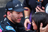 GP BRASILE, Pierre Gasly (FRA) Alpine F1 Team celebrates his third position with girlfriend Kika Cerqueira Gomes (POR) in parc ferme.

03.11.2024. Formula 1 World Championship, Rd 21, Brazilian Grand Prix, Sao Paulo, Brazil, Gara Day.

 - www.xpbimages.com, EMail: requests@xpbimages.com © Copyright: Coates / XPB Images