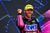 GP BRASILE, Pierre Gasly (FRA) Alpine F1 Team celebrates his third position on the podium.

03.11.2024. Formula 1 World Championship, Rd 21, Brazilian Grand Prix, Sao Paulo, Brazil, Gara Day.

 - www.xpbimages.com, EMail: requests@xpbimages.com © Copyright: Coates / XPB Images