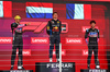 GP BRASILE, The podium (L to R): Esteban Ocon (FRA) Alpine F1 Team, second; Max Verstappen (NLD) Red Bull Racing, vincitore; Pierre Gasly (FRA) Alpine F1 Team, third.

03.11.2024. Formula 1 World Championship, Rd 21, Brazilian Grand Prix, Sao Paulo, Brazil, Gara Day.

 - www.xpbimages.com, EMail: requests@xpbimages.com © Copyright: Coates / XPB Images