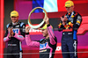 GP BRASILE, Pierre Gasly (FRA) Alpine F1 Team celebrates his third position on the podium.

03.11.2024. Formula 1 World Championship, Rd 21, Brazilian Grand Prix, Sao Paulo, Brazil, Gara Day.

 - www.xpbimages.com, EMail: requests@xpbimages.com © Copyright: Staley / XPB Images