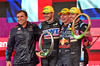 GP BRASILE, The podium (L to R): Pierre Wache (FRA) Red Bull Racing Technical Director; Esteban Ocon (FRA) Alpine F1 Team, second; Max Verstappen (NLD) Red Bull Racing, vincitore; Pierre Gasly (FRA) Alpine F1 Team, third.

03.11.2024. Formula 1 World Championship, Rd 21, Brazilian Grand Prix, Sao Paulo, Brazil, Gara Day.

 - www.xpbimages.com, EMail: requests@xpbimages.com © Copyright: Staley / XPB Images