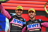 GP BRASILE, (L to R): Esteban Ocon (FRA) Alpine F1 Team celebrates his second position on the podium with third placed team mate Pierre Gasly (FRA) Alpine F1 Team.

03.11.2024. Formula 1 World Championship, Rd 21, Brazilian Grand Prix, Sao Paulo, Brazil, Gara Day.

- www.xpbimages.com, EMail: requests@xpbimages.com © Copyright: Price / XPB Images