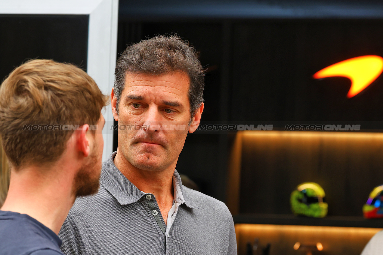 GP BRASILE, Mark Webber (AUS) Channel 4 Presenter / Driver Manager.

31.10.2024. Formula 1 World Championship, Rd 21, Brazilian Grand Prix, Sao Paulo, Brazil, Preparation Day.

- www.xpbimages.com, EMail: requests@xpbimages.com © Copyright: XPB Images