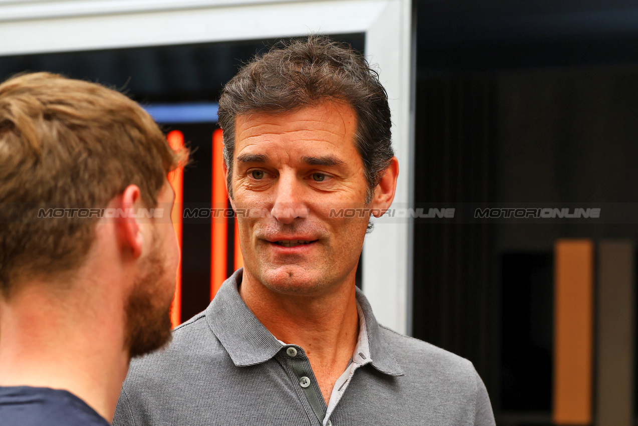 GP BRASILE, Mark Webber (AUS) Channel 4 Presenter / Driver Manager.

31.10.2024. Formula 1 World Championship, Rd 21, Brazilian Grand Prix, Sao Paulo, Brazil, Preparation Day.

- www.xpbimages.com, EMail: requests@xpbimages.com © Copyright: XPB Images