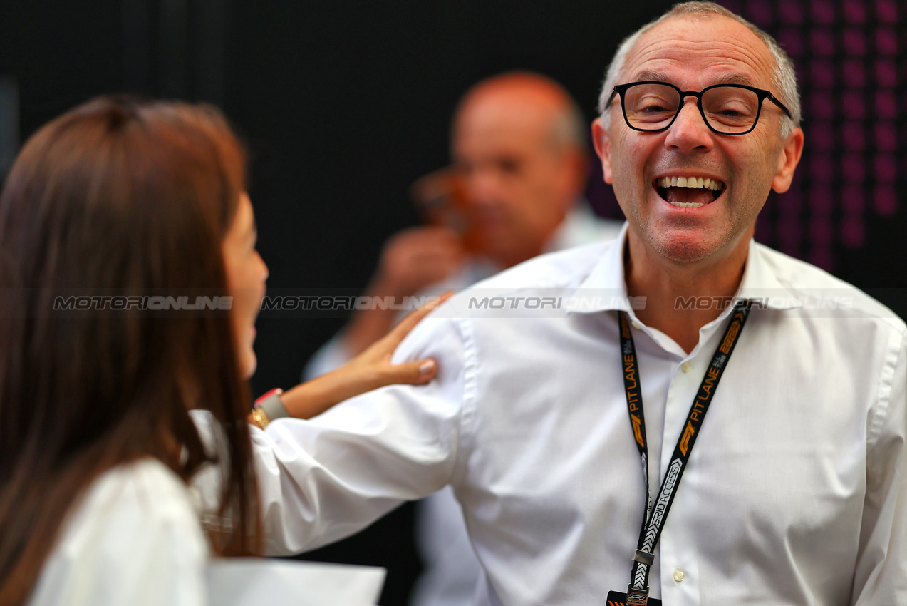 GP BRASILE, Stefano Domenicali (ITA) Formula One President e CEO.

31.10.2024. Formula 1 World Championship, Rd 21, Brazilian Grand Prix, Sao Paulo, Brazil, Preparation Day.

- www.xpbimages.com, EMail: requests@xpbimages.com © Copyright: XPB Images