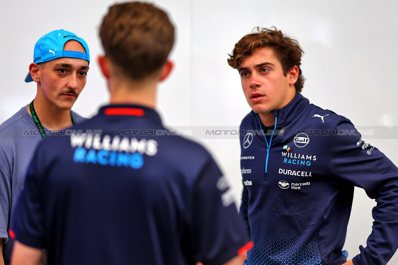 GP BRASILE, Franco Colapinto (ARG) Williams Racing.

31.10.2024. Formula 1 World Championship, Rd 21, Brazilian Grand Prix, Sao Paulo, Brazil, Preparation Day.

- www.xpbimages.com, EMail: requests@xpbimages.com © Copyright: XPB Images