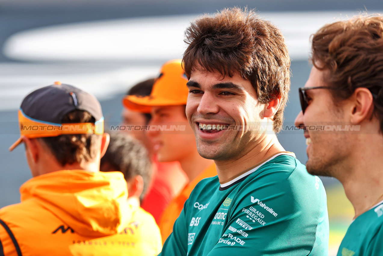 GP BRASILE, Lance Stroll (CDN) Aston Martin F1 Team.

31.10.2024. Formula 1 World Championship, Rd 21, Brazilian Grand Prix, Sao Paulo, Brazil, Preparation Day.

- www.xpbimages.com, EMail: requests@xpbimages.com © Copyright: Batchelor / XPB Images