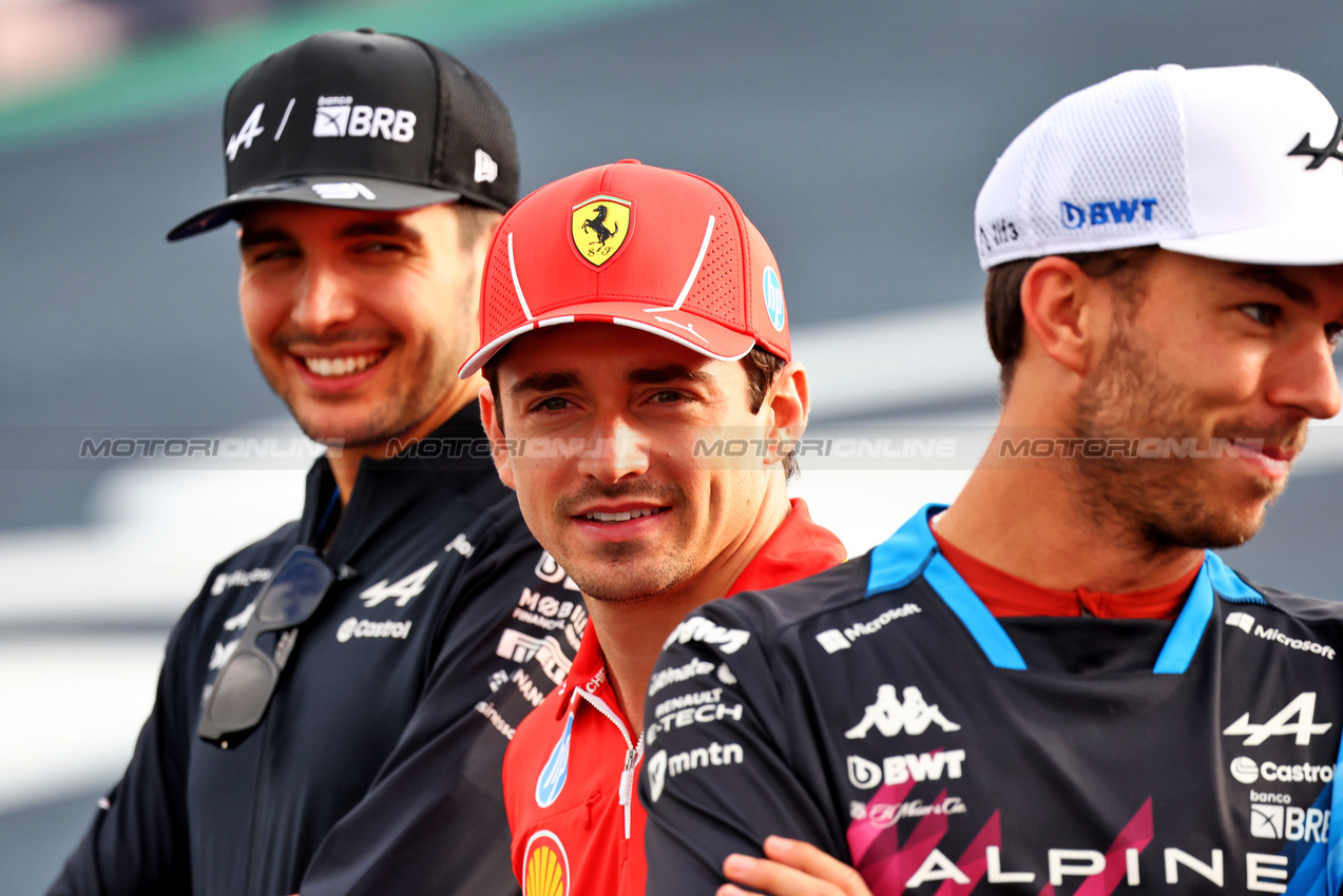 GP BRASILE, Charles Leclerc (MON) Ferrari.

31.10.2024. Formula 1 World Championship, Rd 21, Brazilian Grand Prix, Sao Paulo, Brazil, Preparation Day.

- www.xpbimages.com, EMail: requests@xpbimages.com © Copyright: Batchelor / XPB Images