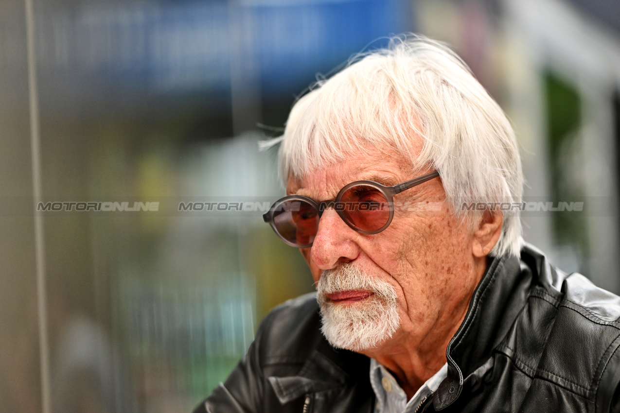 GP BRASILE, Bernie Ecclestone (GBR).

31.10.2024. Formula 1 World Championship, Rd 21, Brazilian Grand Prix, Sao Paulo, Brazil, Preparation Day.

- www.xpbimages.com, EMail: requests@xpbimages.com © Copyright: Price / XPB Images