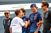 GP BRASILE, Sebastian Vettel (GER) with Alexander Albon (THA) Williams Racing e George Russell (GBR) Mercedes AMG F1.

31.10.2024. Formula 1 World Championship, Rd 21, Brazilian Grand Prix, Sao Paulo, Brazil, Preparation Day.

- www.xpbimages.com, EMail: requests@xpbimages.com © Copyright: Batchelor / XPB Images