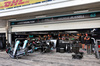 GP BRASILE, Mercedes AMG F1 meccanici prepare the Mercedes AMG F1 W15s in the pit garages.

31.10.2024. Formula 1 World Championship, Rd 21, Brazilian Grand Prix, Sao Paulo, Brazil, Preparation Day.

- www.xpbimages.com, EMail: requests@xpbimages.com © Copyright: Batchelor / XPB Images