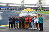 GP BRASILE, F1 drivers lined up at the Senna S with a tribute helmet of Ayrton Senna made from recycled materials.

31.10.2024. Formula 1 World Championship, Rd 21, Brazilian Grand Prix, Sao Paulo, Brazil, Preparation Day.

 - www.xpbimages.com, EMail: requests@xpbimages.com © Copyright: Staley / XPB Images