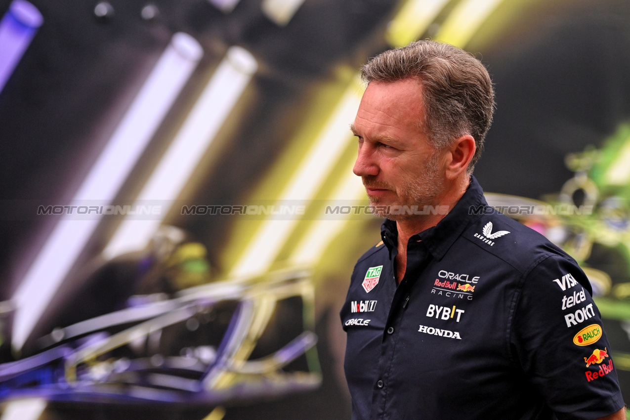 GP BRASILE, Christian Horner (GBR) Red Bull Racing Team Principal.

02.11.2024. Formula 1 World Championship, Rd 21, Brazilian Grand Prix, Sao Paulo, Brazil, Sprint e Qualifiche Day.

- www.xpbimages.com, EMail: requests@xpbimages.com © Copyright: Price / XPB Images