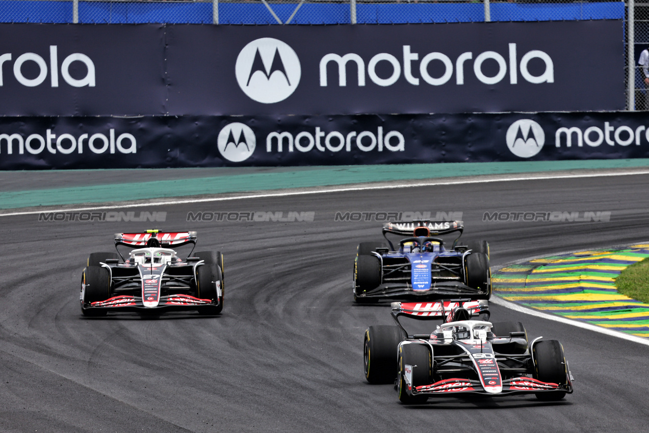 GP BRASILE, Oliver Bearman (GBR) Haas VF-24 Reserve Driver.

02.11.2024. Formula 1 World Championship, Rd 21, Brazilian Grand Prix, Sao Paulo, Brazil, Sprint e Qualifiche Day.

- www.xpbimages.com, EMail: requests@xpbimages.com © Copyright: Batchelor / XPB Images