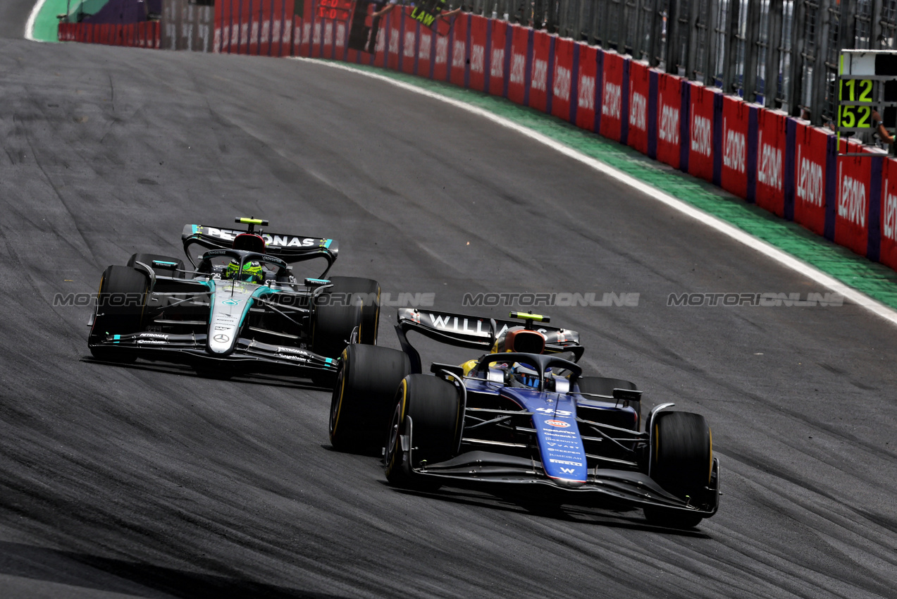 GP BRASILE, Franco Colapinto (ARG) Williams Racing FW46.

02.11.2024. Formula 1 World Championship, Rd 21, Brazilian Grand Prix, Sao Paulo, Brazil, Sprint e Qualifiche Day.

- www.xpbimages.com, EMail: requests@xpbimages.com © Copyright: Charniaux / XPB Images