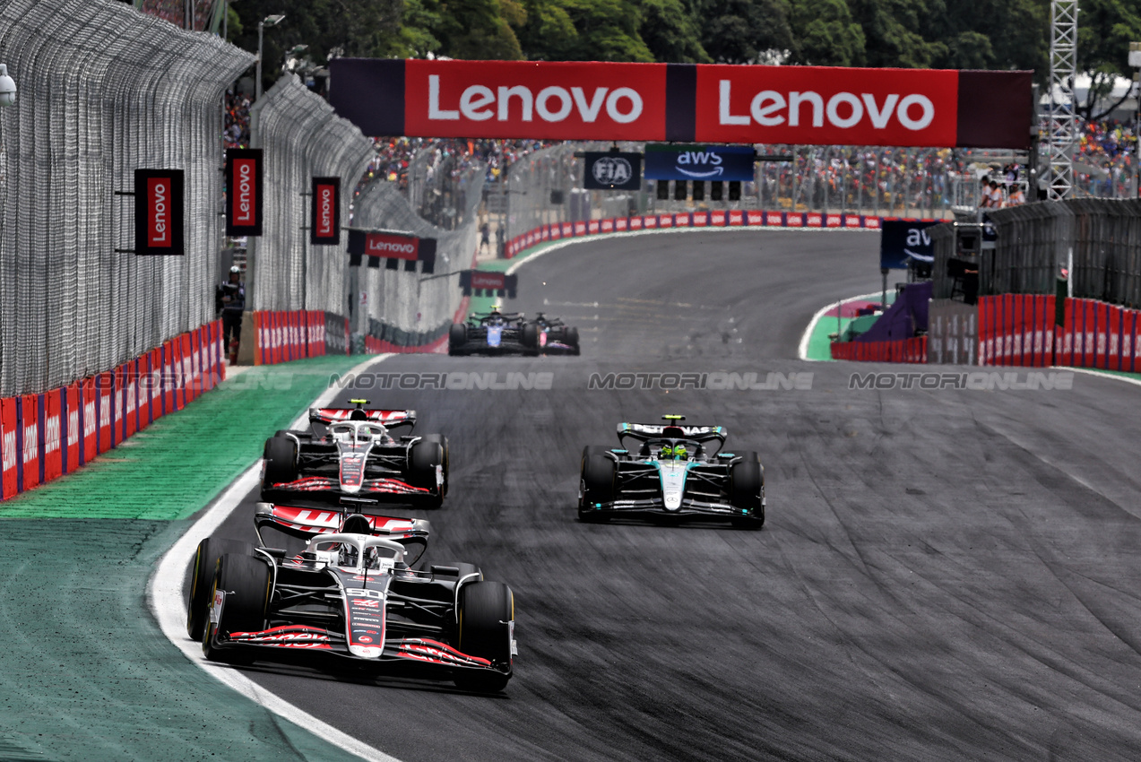 GP BRASILE, Oliver Bearman (GBR) Haas VF-24 Reserve Driver.

02.11.2024. Formula 1 World Championship, Rd 21, Brazilian Grand Prix, Sao Paulo, Brazil, Sprint e Qualifiche Day.

- www.xpbimages.com, EMail: requests@xpbimages.com © Copyright: Charniaux / XPB Images