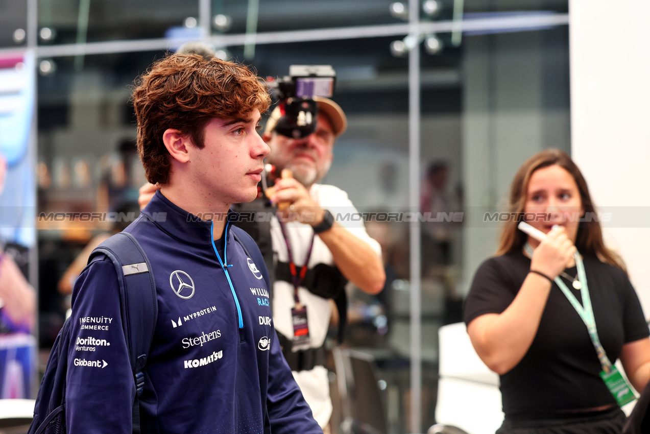 GP BRASILE, Franco Colapinto (ARG) Williams Racing.

02.11.2024. Formula 1 World Championship, Rd 21, Brazilian Grand Prix, Sao Paulo, Brazil, Sprint e Qualifiche Day.

 - www.xpbimages.com, EMail: requests@xpbimages.com © Copyright: Staley / XPB Images