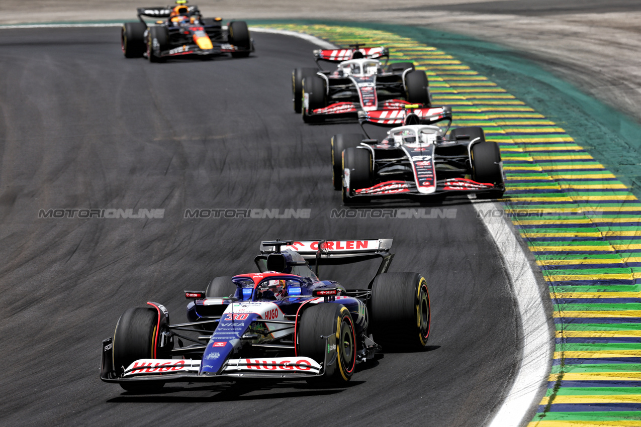 GP BRASILE, Liam Lawson (NZL) RB VCARB 01.

02.11.2024. Formula 1 World Championship, Rd 21, Brazilian Grand Prix, Sao Paulo, Brazil, Sprint e Qualifiche Day.

 - www.xpbimages.com, EMail: requests@xpbimages.com © Copyright: Staley / XPB Images